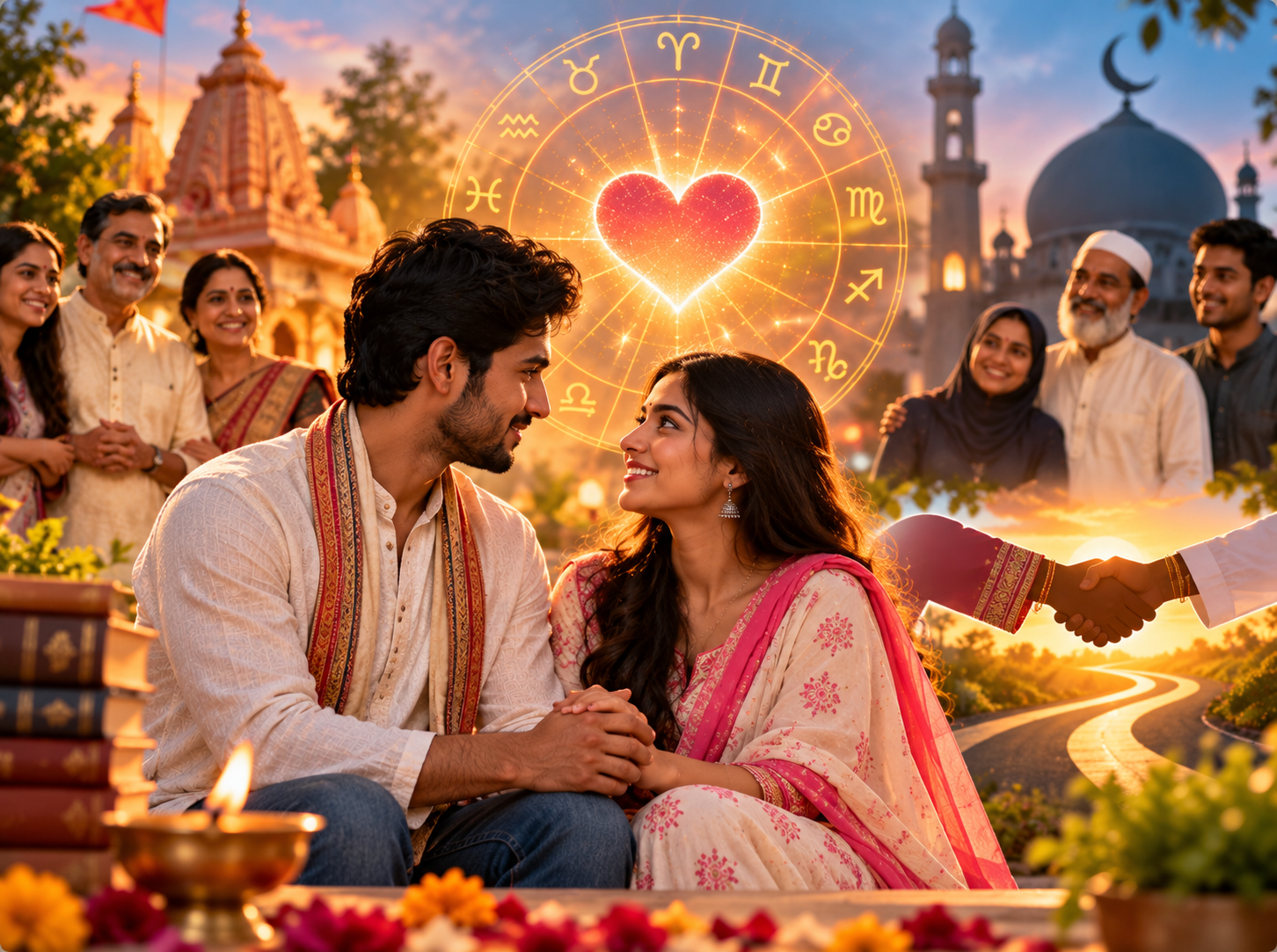 Intercaste love marriage astrology solution for couples in India